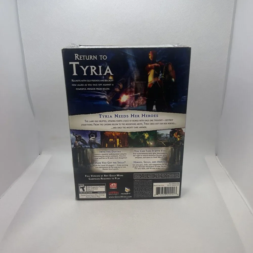 Guild Wars: Eye of the North Expansion Brand New & Factory Sealed - Minty